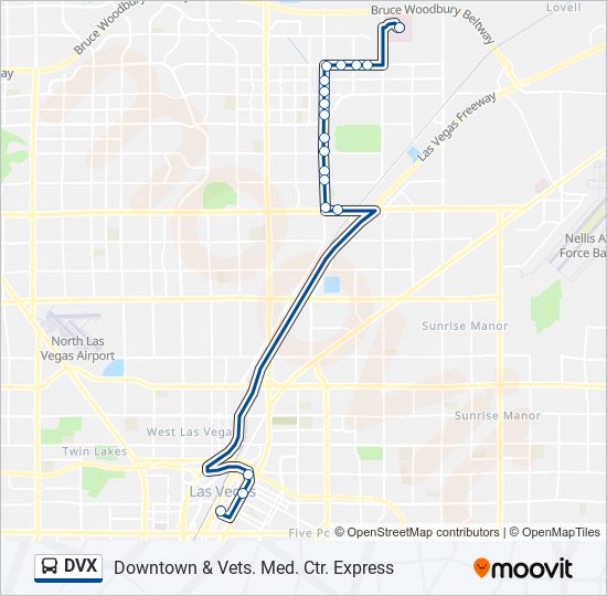 DVX bus Line Map
