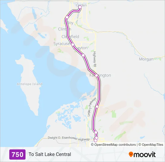 750 Train Line Map