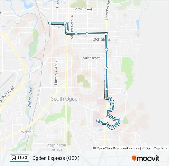 OGX Bus Line Map