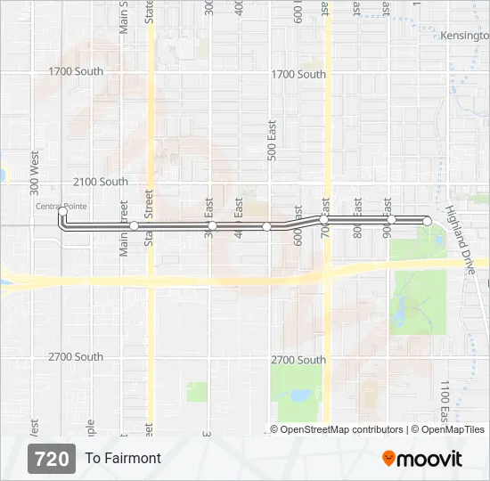 720 Light Rail Line Map