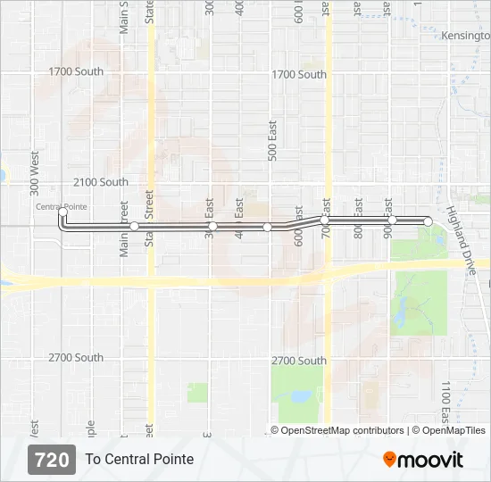 720 Light Rail Line Map