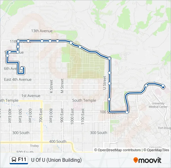 F11 Bus Line Map