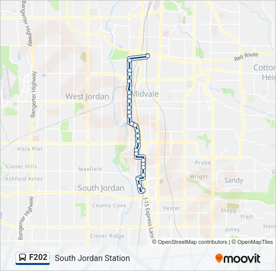 F202 Bus Line Map