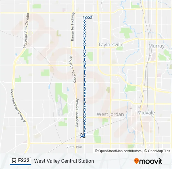 F232 Bus Line Map