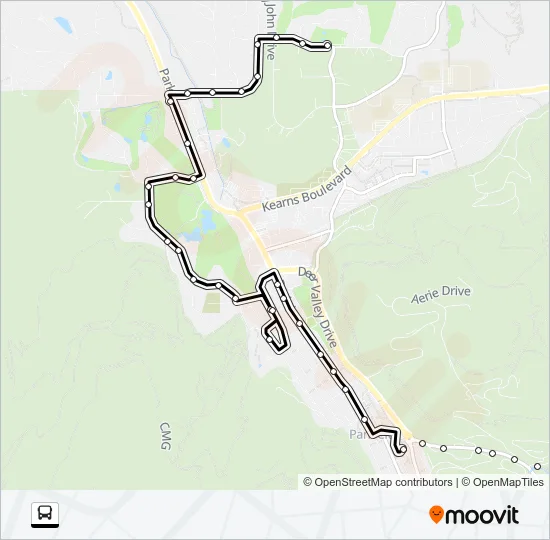 02 GREEN Bus Line Map
