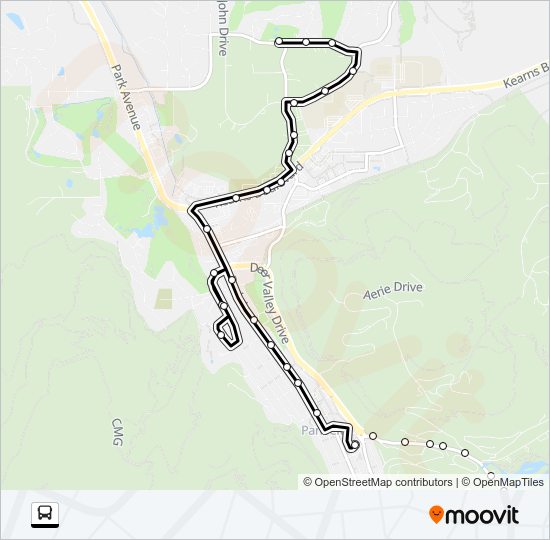 02 GREEN Bus Line Map