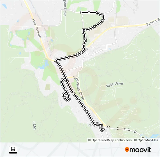 02 GREEN Bus Line Map