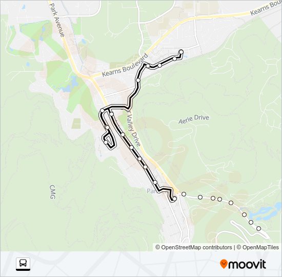 05 YELLOW Bus Line Map