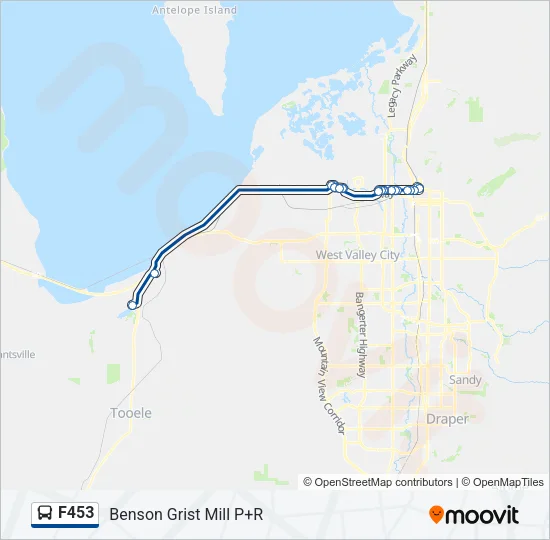F453 Bus Line Map