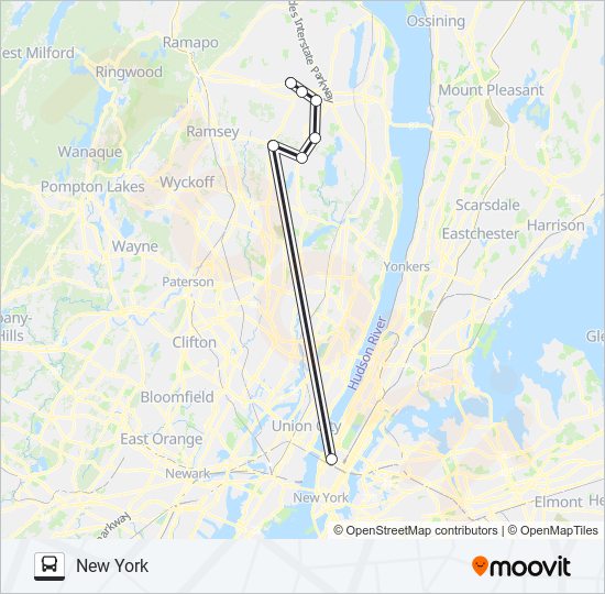 rockland coaches Route: Schedules, Stops & Maps - New York (Updated)