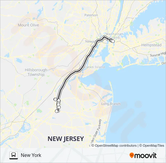 SUBURBAN TRANSIT Bus Line Map