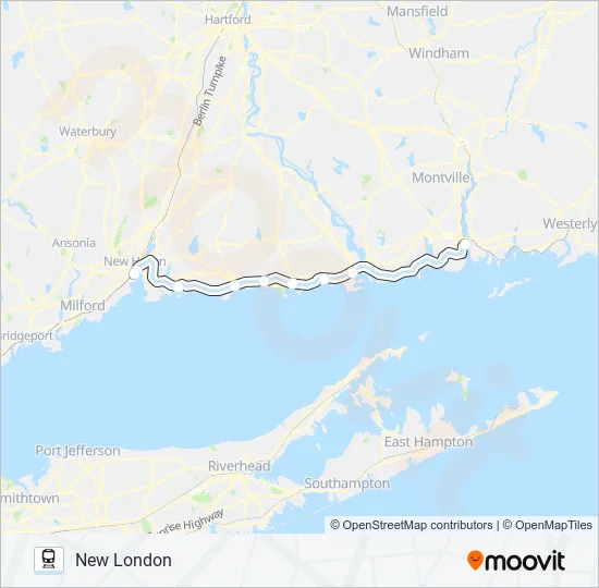 COMMUTER RAIL  Line Map
