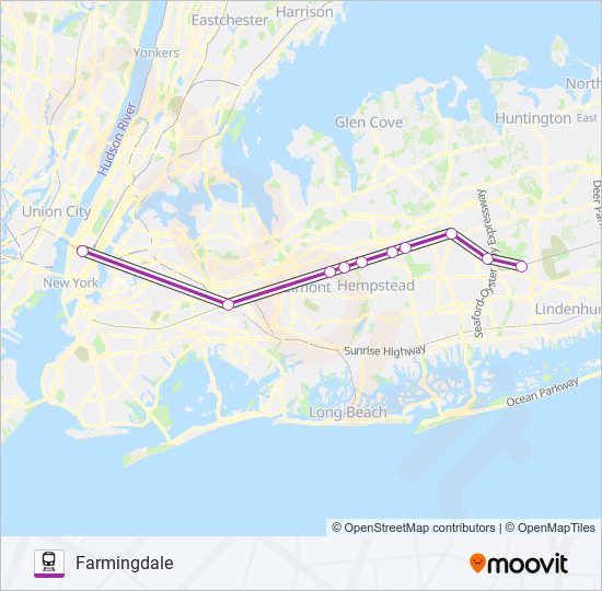 ronkonkoma branch Route Schedules, Stops & Maps Farmingdale (Updated)
