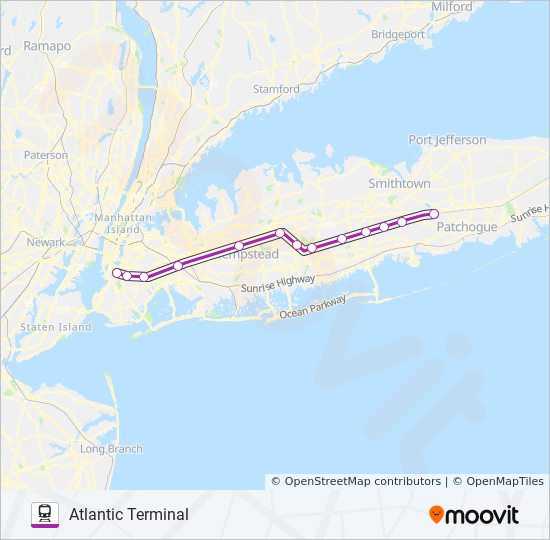 ronkonkoma branch Route Schedules, Stops & Maps Atlantic Terminal