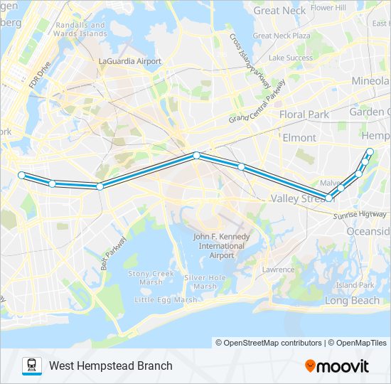 west hempstead branch Route Schedules Stops Maps West