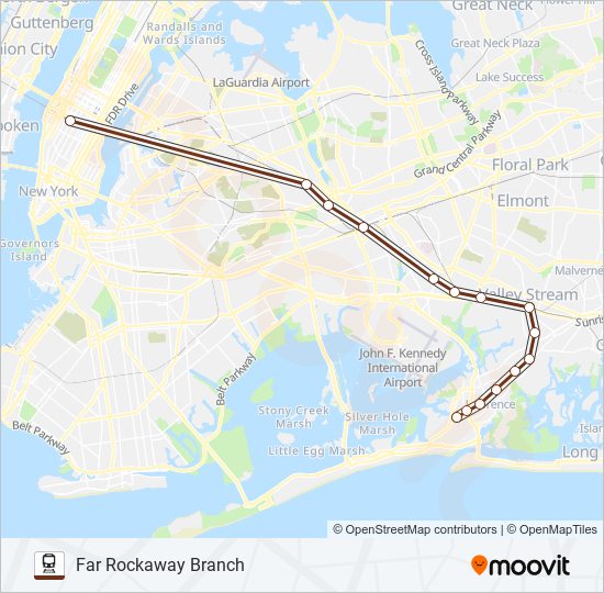 far rockaway branch Route Schedules Stops Maps Far Rockaway