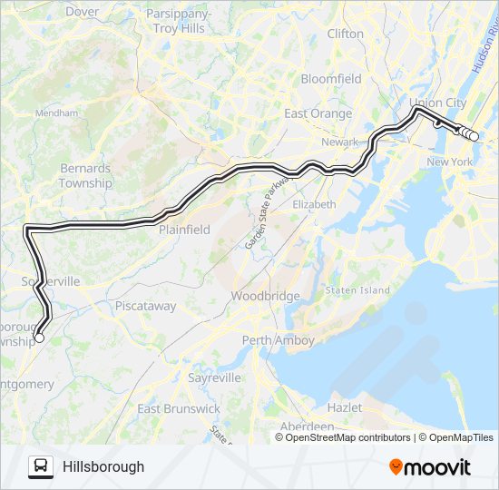 SUBURBAN TRANSIT Bus Line Map