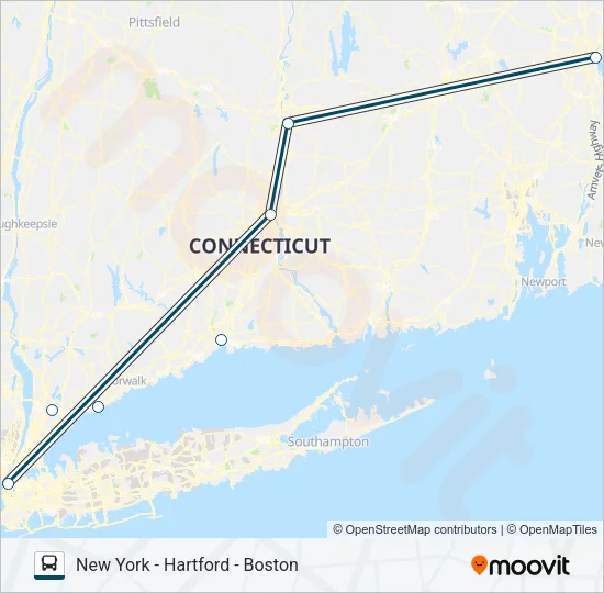 GREYHOUND US0240 Bus Line Map