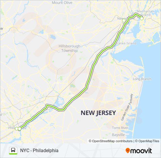 Ruta flixbus 2602 horarios, paradas y mapas New York Midtown (31st