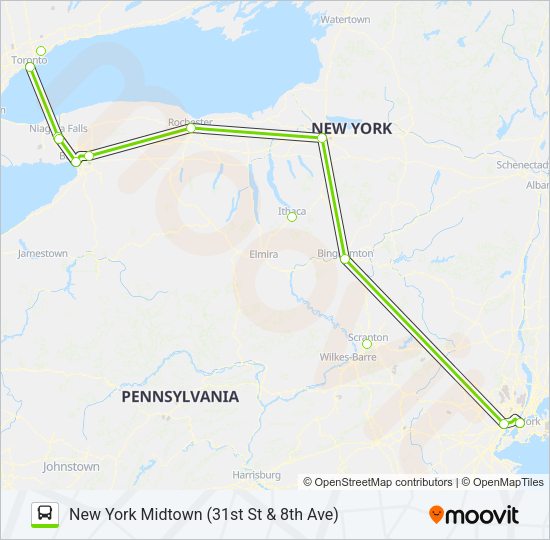 flixbus 2685 Route Schedules, Stops & Maps New York Midtown (31st St(01)