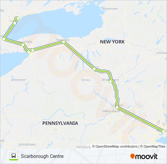 Mapa de FLIXBUS 2685 de autobús