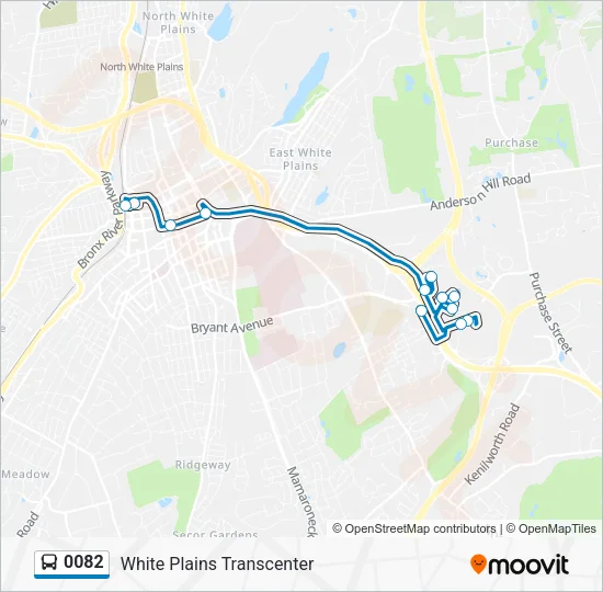 0082 Bus Line Map