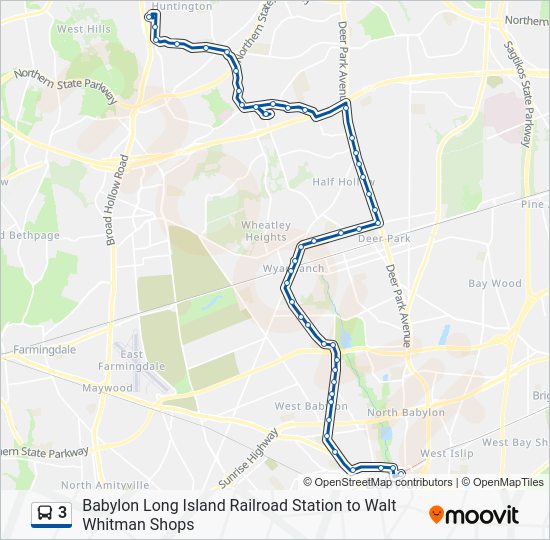 3 Route Schedules, Stops & Maps Babylon Railroad Via Wyandanch (Updated)