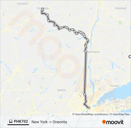 PHK702 Bus Line Map