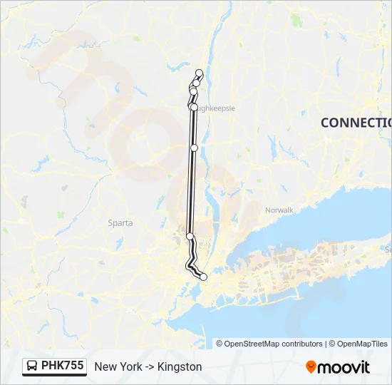 PHK755 Bus Line Map
