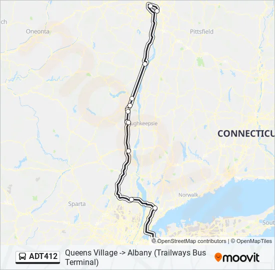 ADT412 Bus Line Map