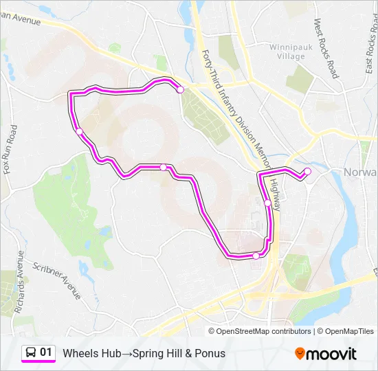 01 Bus Line Map
