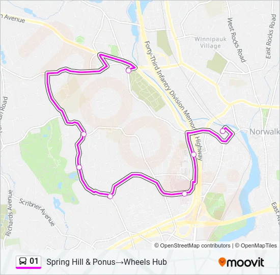 01 Bus Line Map