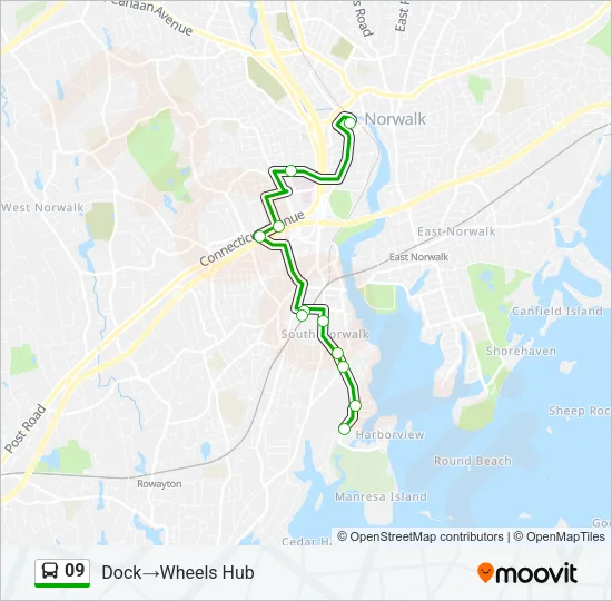 09 Bus Line Map