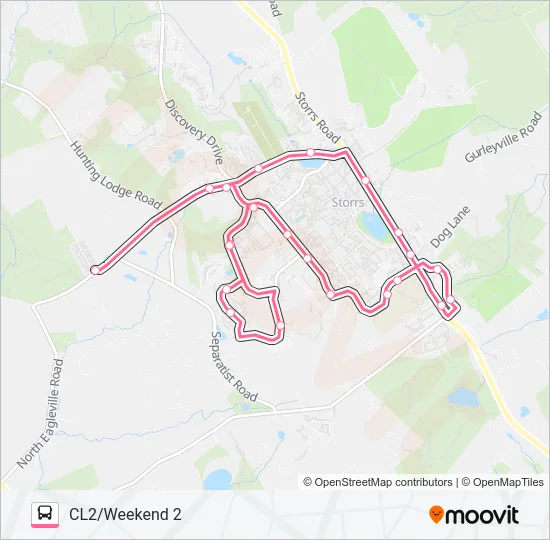 CL2/W2 Bus Line Map