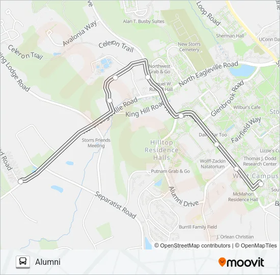 SILVER Bus Line Map
