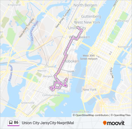 86 Route: Schedules, Stops & Maps - Newport Mall (Updated)