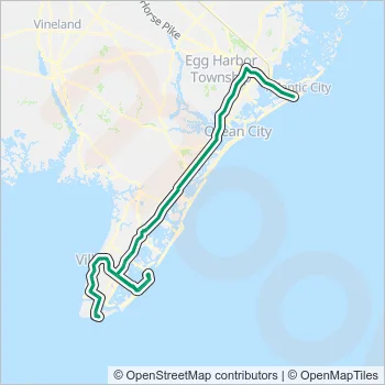 552 Route: Schedules, Stops & Maps - Cape May Crest Haven Cape May