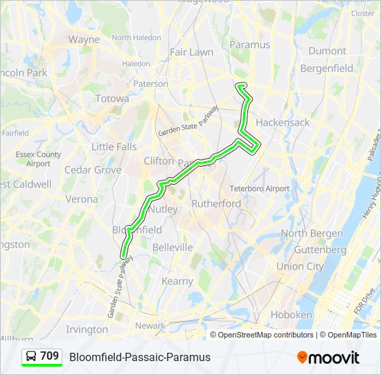 How to get to Passaic St Gar State Plaza in Paramus, Nj by Bus, Train or  Subway?