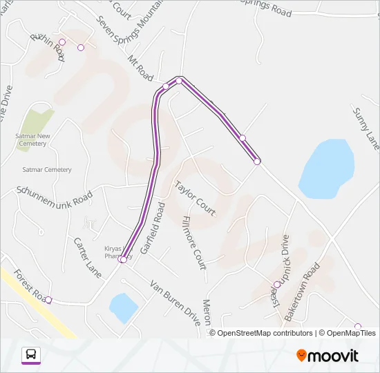 WALMART ROUTE Bus Line Map
