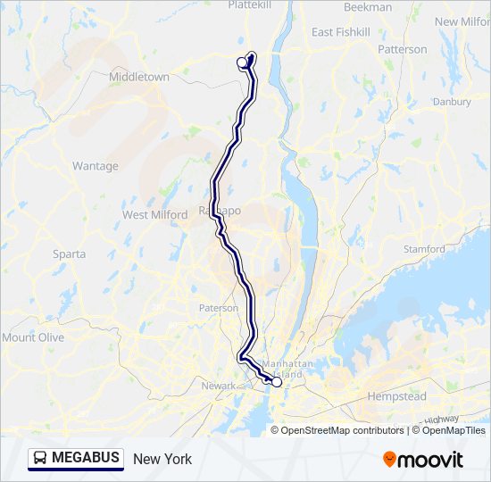 megabus Route Schedules, Stops & Maps New York (Updated)