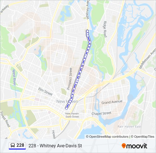 228 Bus Line Map