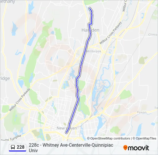 228 Bus Line Map