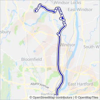34 Route: Schedules, Stops & Maps - 34x - Hartford Via I-91 (Updated)