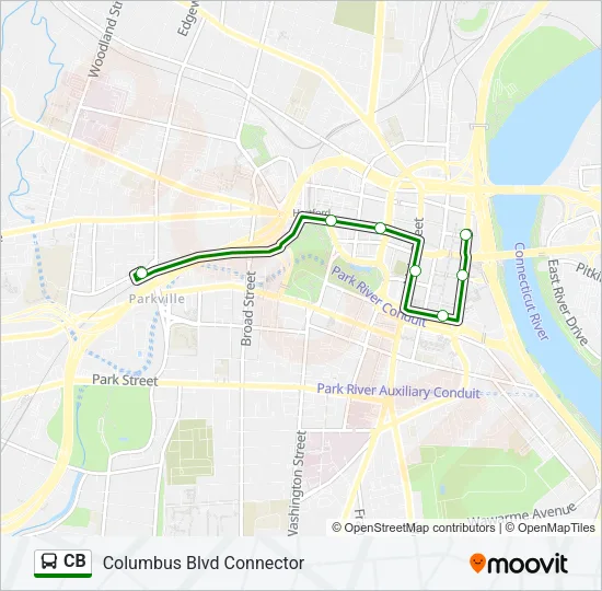 CB Bus Line Map