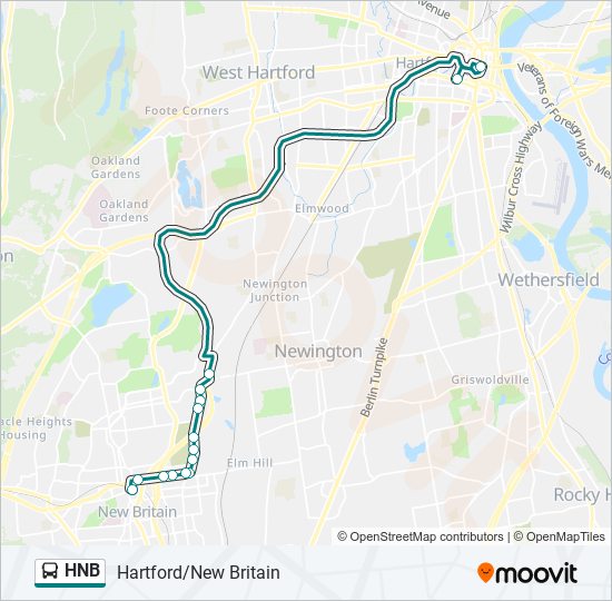 HNB bus Line Map