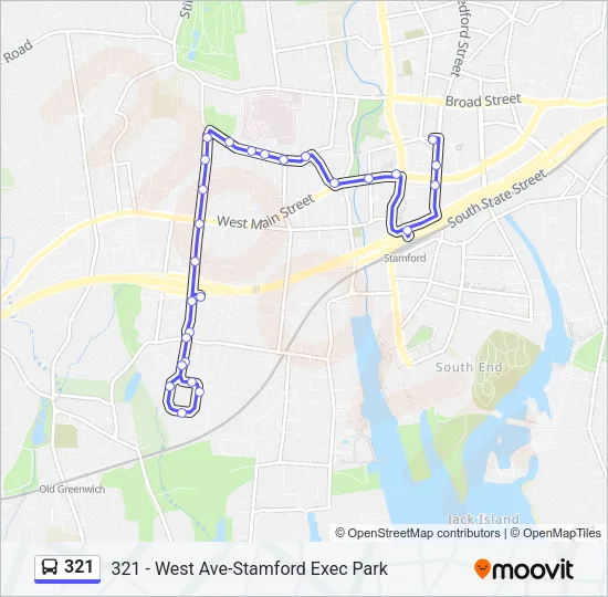 321 Bus Line Map