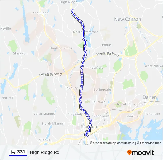 331 Bus Line Map