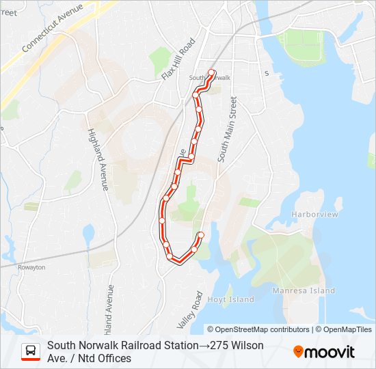 10-WHEELS bus Line Map