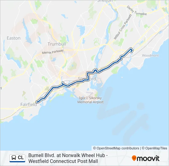 CL Bus Line Map