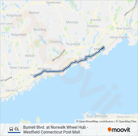 CL Bus Line Map
